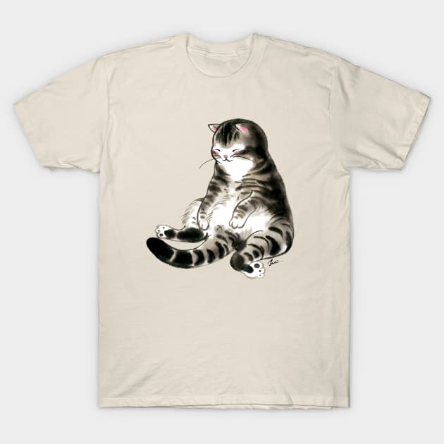 Relax cat T-Shirt by juliewu